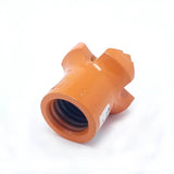 Brunner & Lay Carbide Rock Bit, H Thread, Economy, 1-5/8" Diameter -T1607L0