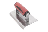 Marshalltown 155SSD - Concrete Hand Edger, Curved Ends, DuraSoft Handle ( 6" x 4" - 1/4"R )