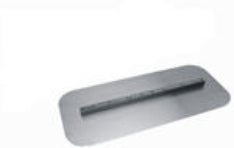 Wagman Metal Product's Combination Trowel Blade, 8" x 18" - WX818 PRO