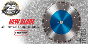 New All Purpose Diamond Saw Blade Slide Show Pic
