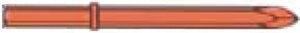 Brunner & Lay Pavement Breaker Bit, 7/8" x 3-1/4" Shank, Moil Point, 14" Length - A11014