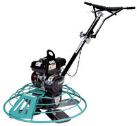 36 Honda Concrete Fast Pitch Power Trowel with 9HP Honda GX270 Combo  Blades and Float Pan Finishing Tool