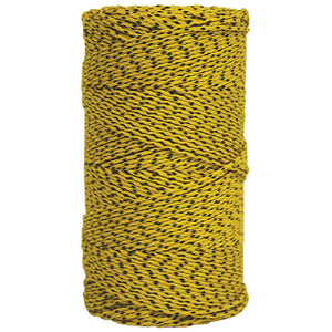 Kraft (W. Rose) Super Tough Bonded Braided Nylon Line Yellow & Black - – A  & M Sales, Inc