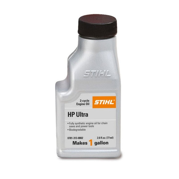 Stihl HP Ultra Full Synthetic 2-Cycle Oil Mix for 1 Gallon, 6-pack - 0781-319-9003