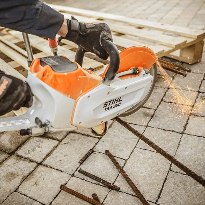 Stihl TSA 230 Battery Powered Cut Off Saw Includes Battery Charger A M Sales Inc